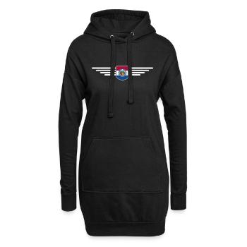 Missouri Fan T-Shirt – Must-Have pour les fans ! - Sweat-shirt à capuche long Femme - noir - Devant