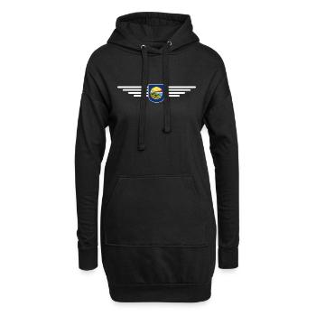 Montana Fan T-Shirt – Parfait pour les fans ! - Sweat-shirt à capuche long Femme - noir - Devant