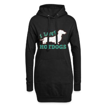Chien Amoureux des chiens Propriétaire de chiens Amoureux des chiens - Sweat-shirt à capuche long Femme - noir - Devant