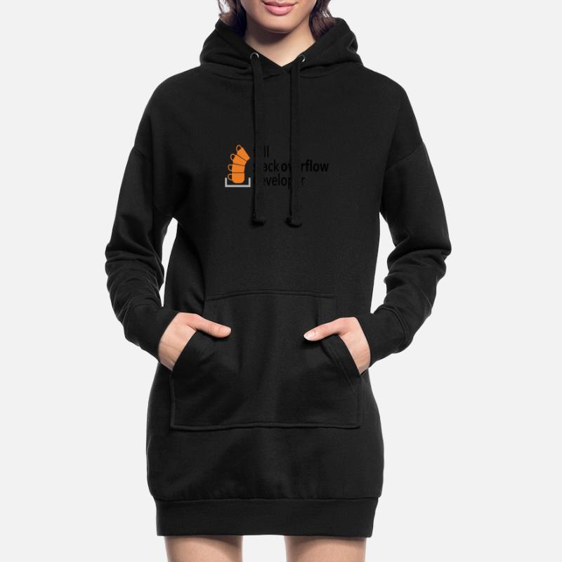Full stack developer Hoodie-Kleid