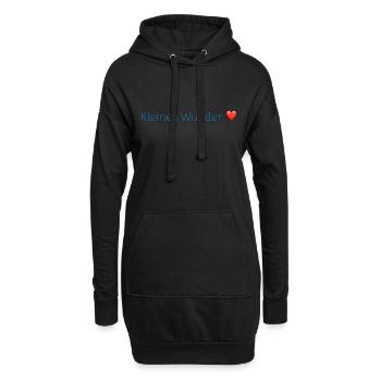 Pregnancy - Baby Sayings - Hoodie Dress - black - Front