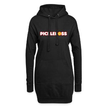 Pickleball Pickleboss - Sweat-shirt à capuche long Femme - noir - Devant