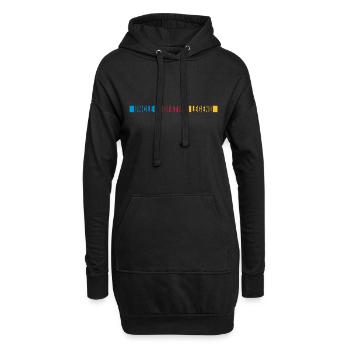 Uncle Godfather Legend Zitat - Hoodie-Kleid - Schwarz - Vorne