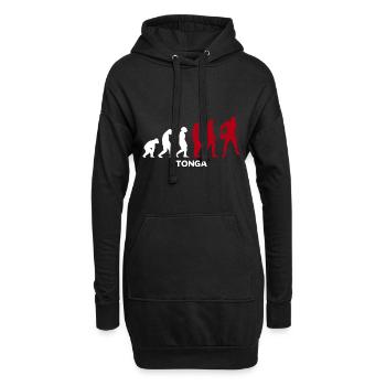 Joueur de rugby Sport Rugby Cadeau Rugby Entraîneur de rugby - Sweat-shirt à capuche long Femme - noir - Devant