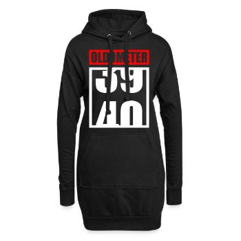 1979 40 Jahre 40. Geburtstag Party Geschenk - Hoodie-Kleid - Schwarz - Vorne