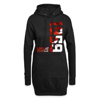67. GEBURTSTAG 67 JAHRE LIMITED EDITION 1959 - Hoodie-Kleid - Schwarz - Vorne