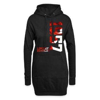 69E ANNIVERSAIRE 69 ANS ÉDITION LIMITÉE 1957 - Sweat-shirt à capuche long Femme - noir - Devant