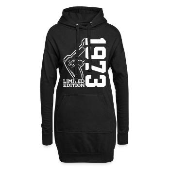 LIMITED EDITION 1973 GAMING 53. GEBURTSTAG - Hoodie-Kleid - Schwarz - Vorne