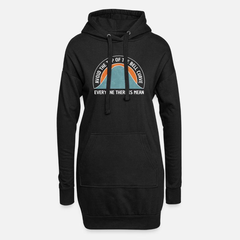 Big Data Science Engineer Scientist Analyst - Hoodie-Kleid - Schwarz