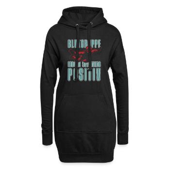 Parachutisme intérieur - Sweat-shirt à capuche long Femme - noir - Devant