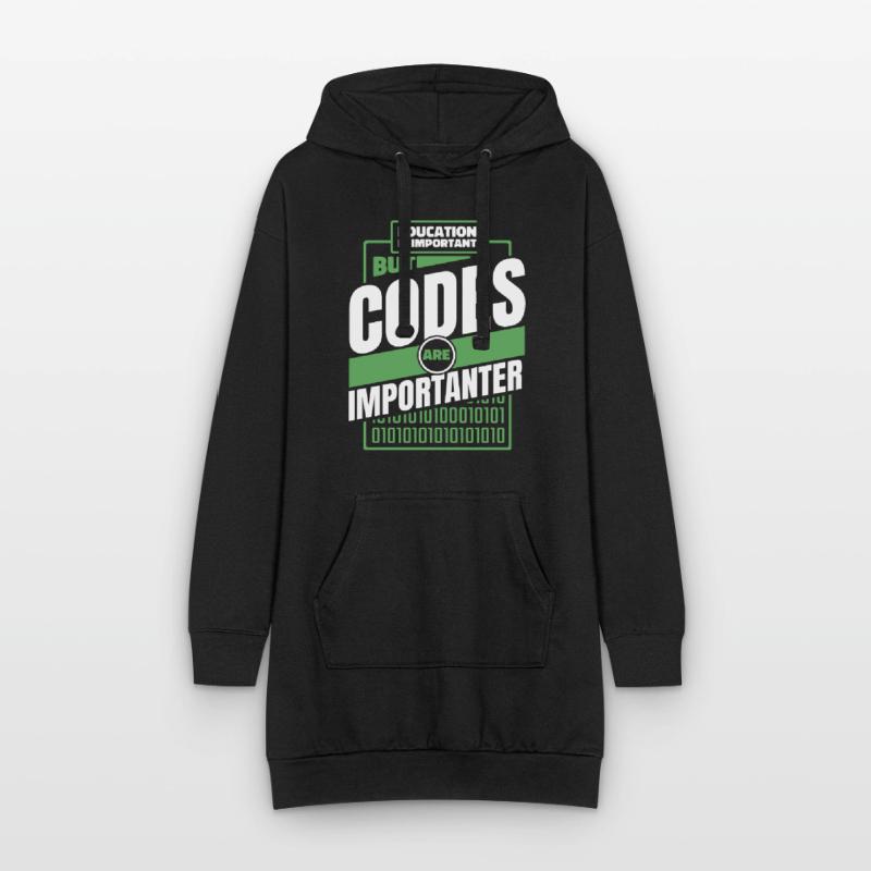 Developer Coder Programmer Funny Hoodie Dress
