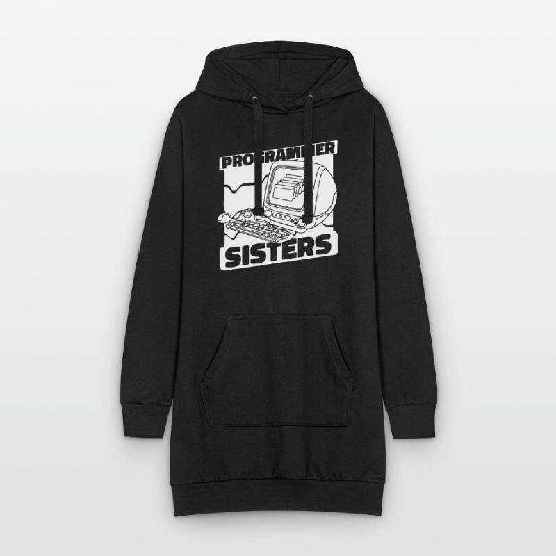 Entwickler Coder Programmierer Computer Hoodie-Kleid