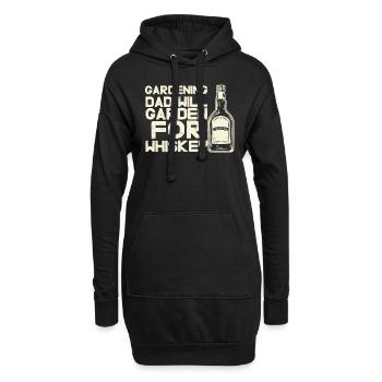 Hobbygärtner Garten Gärtnerischer Vater - Hoodie-Kleid - Schwarz - Vorne