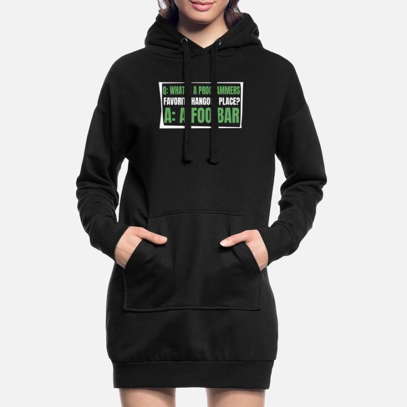 Developer Coder Programmer Funny Hoodie Dress