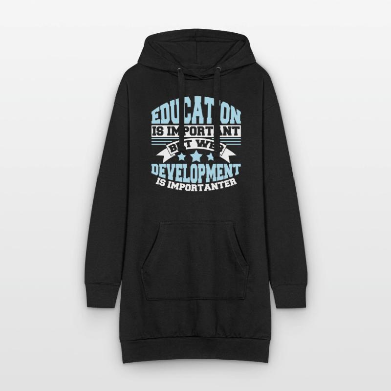 Web Developer Web Developer Funny Hoodie Dress