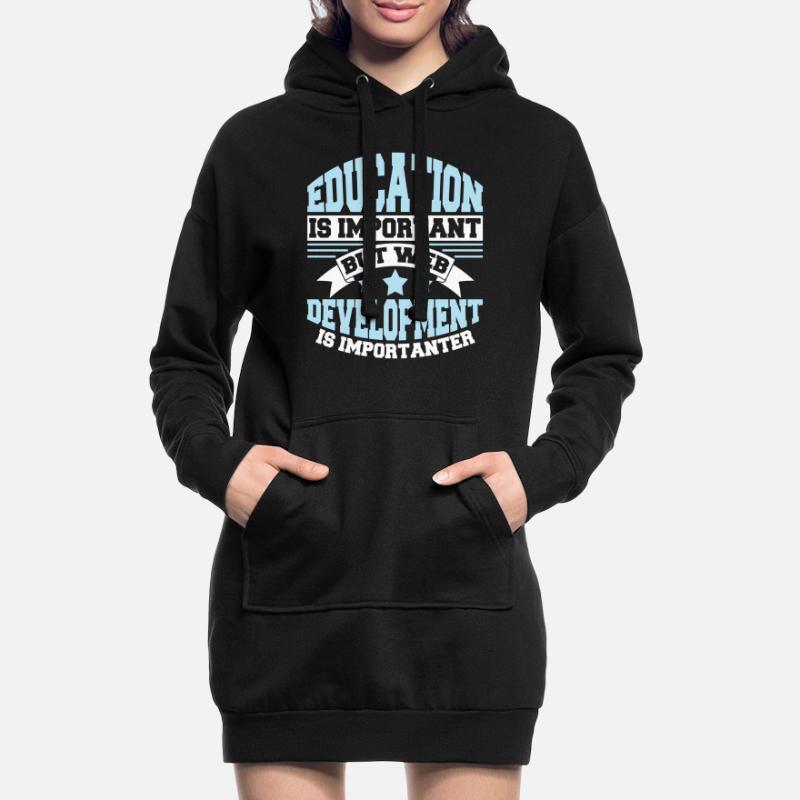 Web Developer Web Developer Funny Hoodie Dress