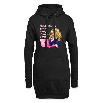 Buchhalter Steuerberater Witzig - Hoodie-Kleid - Schwarz - Vorne
