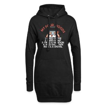 Developer Coder Programmer Funny - Hoodie Dress - black - Front