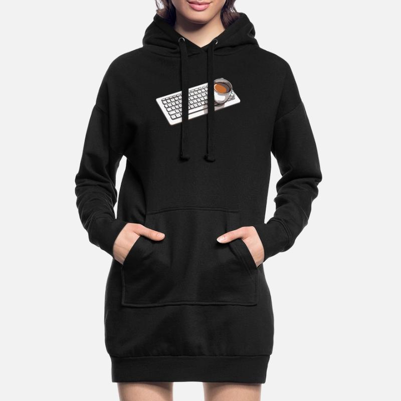 Developer, Coder, Programmer, Coffee Hoodie Dress
