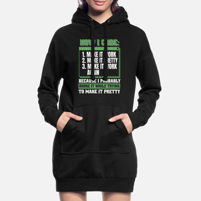 Developer, Coder, Programmer Hoodie Dress
