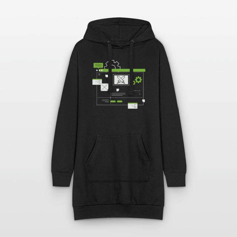 Developer, Coder, Programmer Hoodie Dress