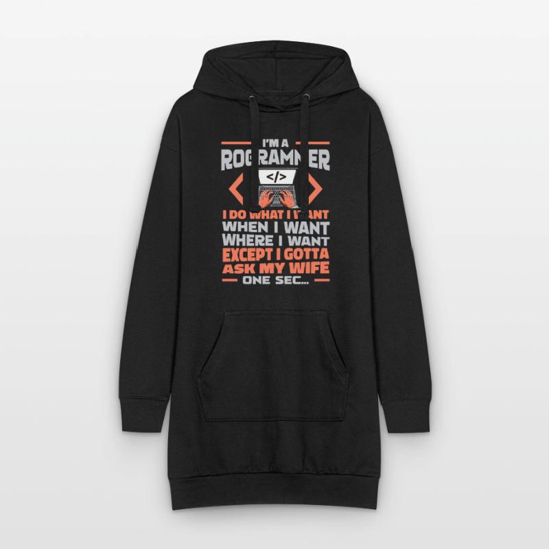 Developer, Coder, Programmer Hoodie Dress