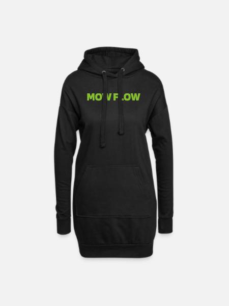 Grasmaaier maaien - Hoodiejurk - zwart