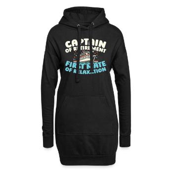 Cruise Retraite - Sweat-shirt à capuche long Femme - noir - Devant