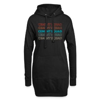 Esthéticienne Kader - Sweat-shirt à capuche long Femme - noir - Devant