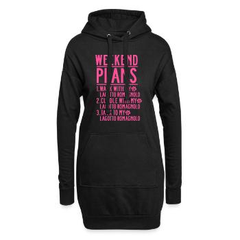 Lagotto Romagnolo Dog Mom Mama Mistress Pink - Hoodie Dress - black - Front