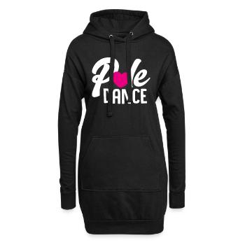 Pole Dance Shirt Pole Dance Love Gift Tee - Sweat-shirt à capuche long Femme - noir - Devant