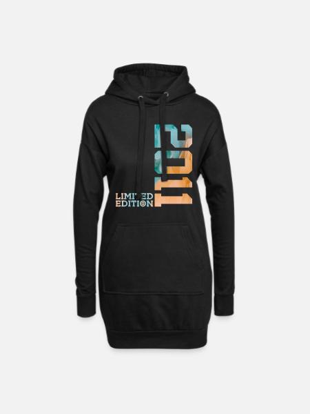 15. GEBURTSTAG LIMITED EDITION 2011 - Hoodie-Kleid - Schwarz