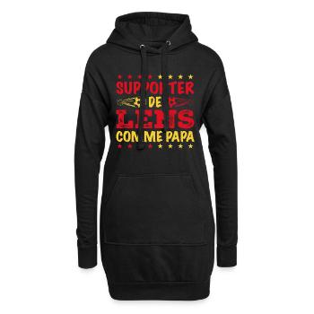 Je Suis Un Supporter De Lens Parfait - Sweat-shirt à capuche long Femme - noir - Devant