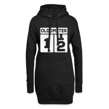 12e anniversaire 12 ans Drôle 12e anniversaire - Sweat-shirt à capuche long Femme - noir - Devant