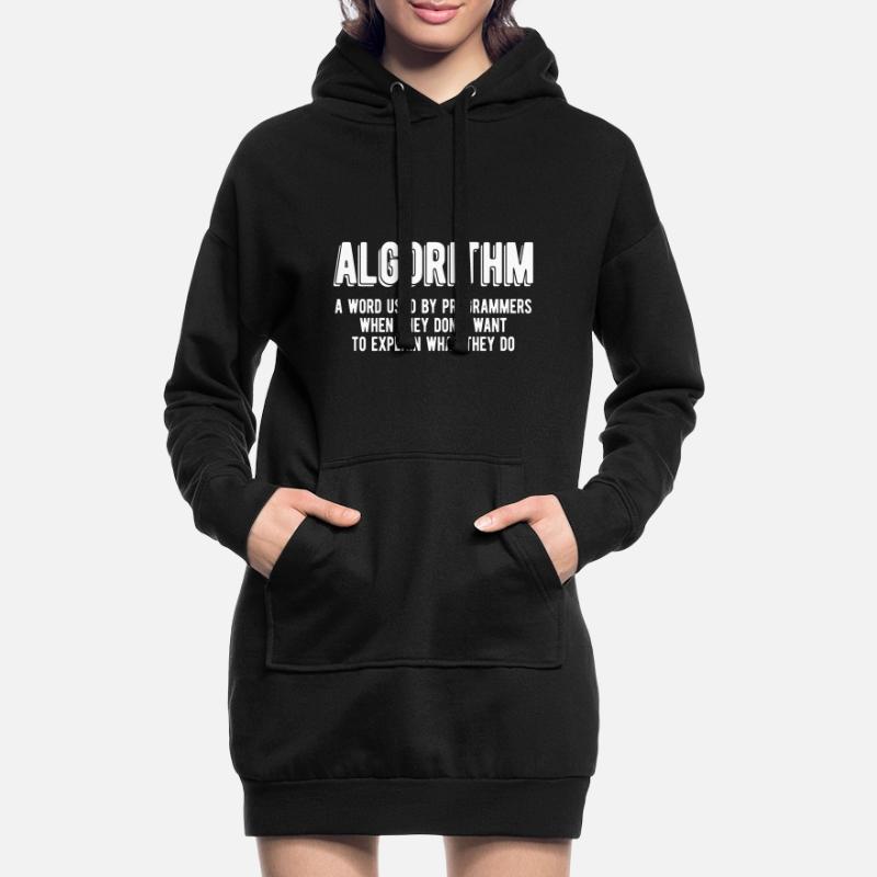 Programmierer Coder Software Entwickler Hoodie-Kleid