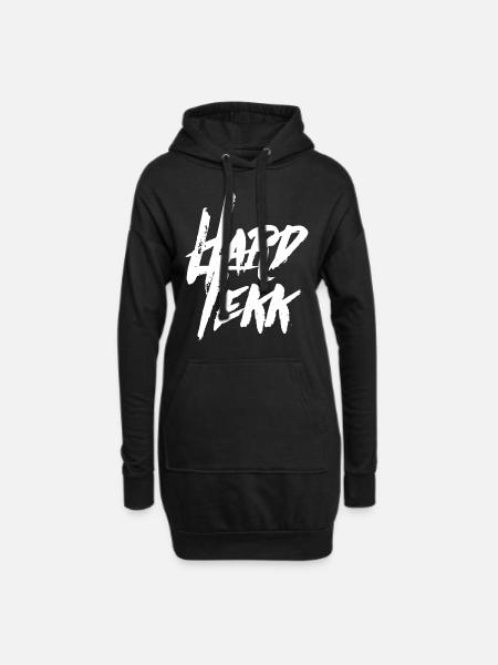 HARDTEKK TEKK TEKKE - Hoodie-Kleid - Schwarz