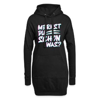 Merkst du schon was? LSD MDMA Kokain Party Drogen - Hoodie-Kleid - Schwarz - Vorne