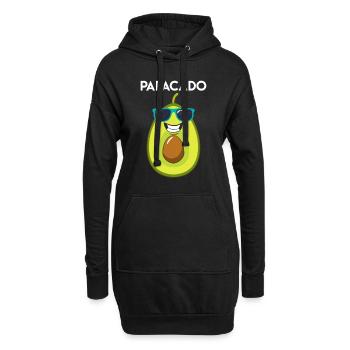 Cooler Dad Papacado 2022 Papa 2022 Vater - Hoodie-Kleid - Schwarz - Vorne