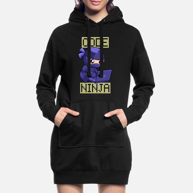 Code Ninja Coder Software Developer Programmer Hoodie Dress