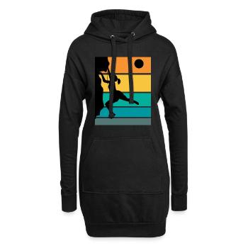 Femmes Escalade Boulder Escalade Escalade - Sweat-shirt à capuche long Femme - noir - Devant