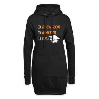 Master 2022 Master Hut Master Abschluss - Hoodie-Kleid - Schwarz - Vorne