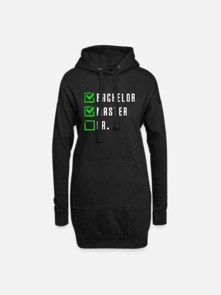 Master Abschluss Master 2022 - Hoodie-Kleid - Schwarz