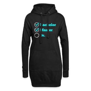 Master Checklist Master's Degree 2022 - Hoodie Dress - black - Front