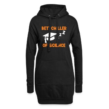 Bachelor Abschluss Bachelor of Science Bettchiller - Hoodie-Kleid - Schwarz - Vorne