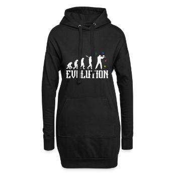 Paintballer Evolution Paintball - Sweat-shirt à capuche long Femme - noir - Devant