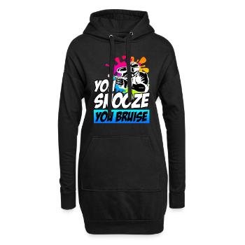 Vous dormez votre Bruise Paintball - Sweat-shirt à capuche long Femme - noir - Devant