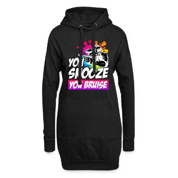Vous dormez votre Bruise Paintball - Sweat-shirt à capuche long Femme - noir - Devant