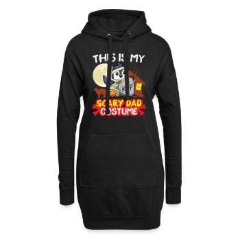 C’est mon costume de père effrayant drôle Halloween - Sweat-shirt à capuche long Femme - noir - Devant