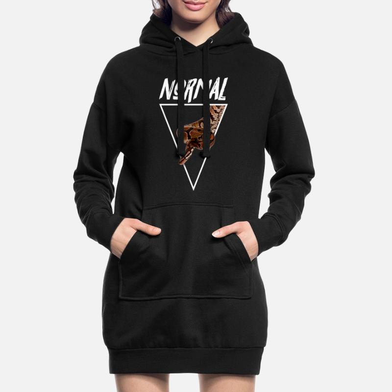 Normal Ball Python Morph Snake Owner Hoodie Dress