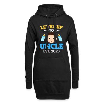 Niveau jusqu’à Oncle 2023 Oncle 2023 - Sweat-shirt à capuche long Femme - noir - Devant
